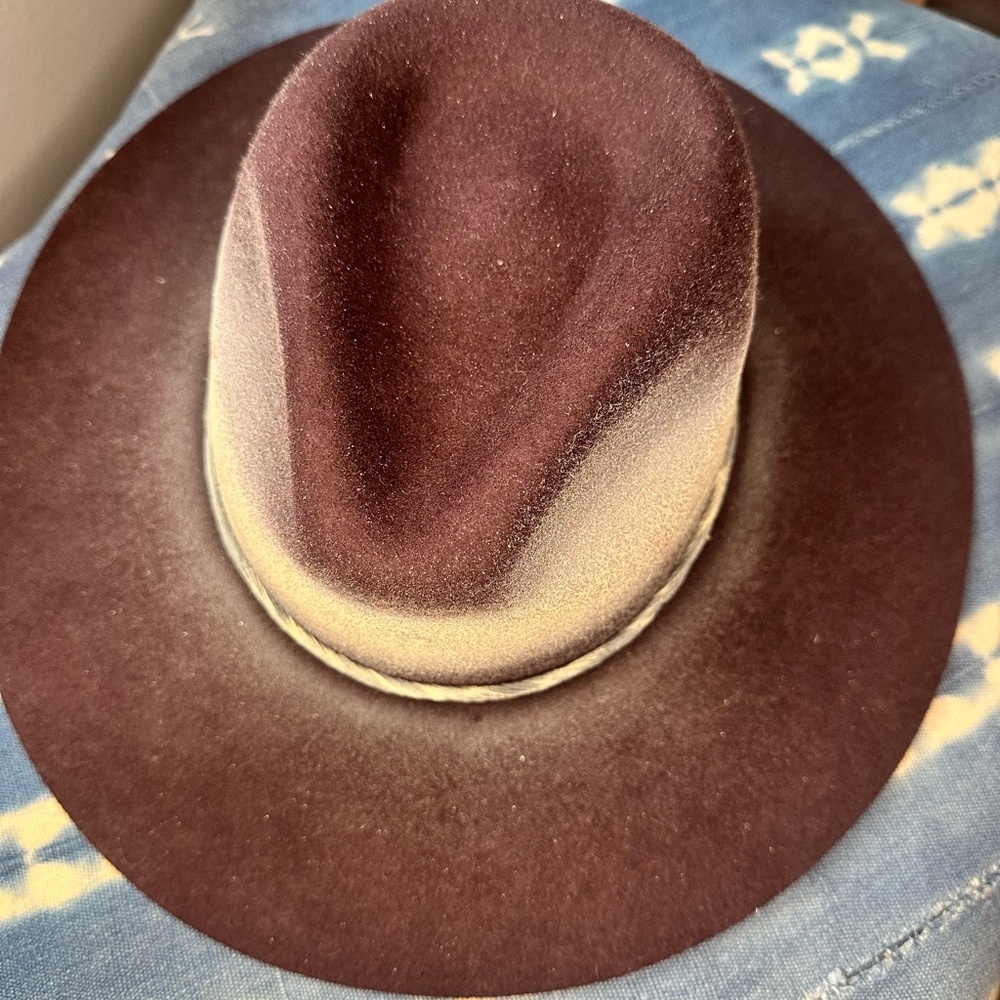 Goorin Bros Rich Purple Wool Fedora Hat
